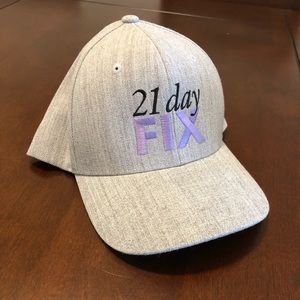 21 day fix Grey hat.